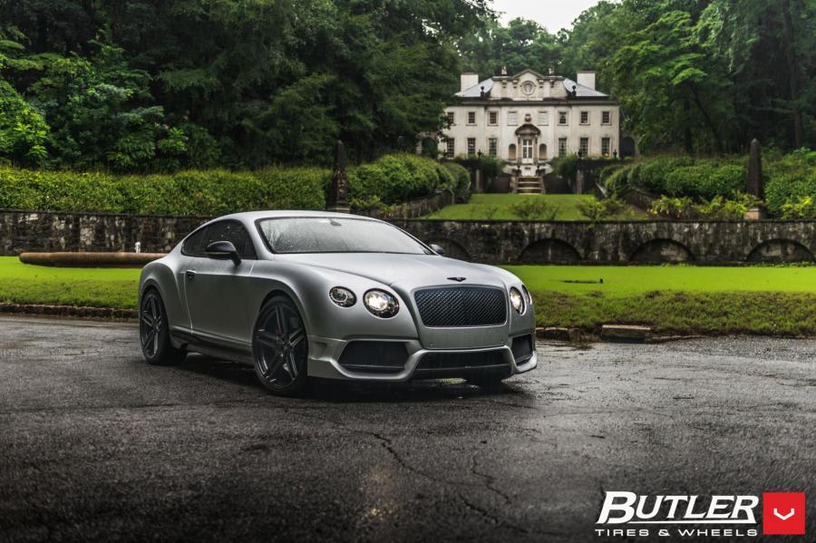  Bentley Continental GT by Butler on Vossen Wheels (HF-1) 2019 года  (фото 1 из 33)